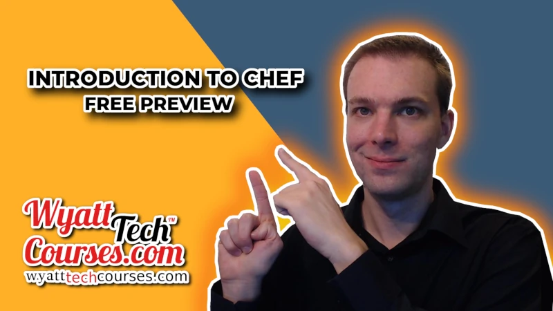 Thumbnail for free preview of Introduction to Chef course